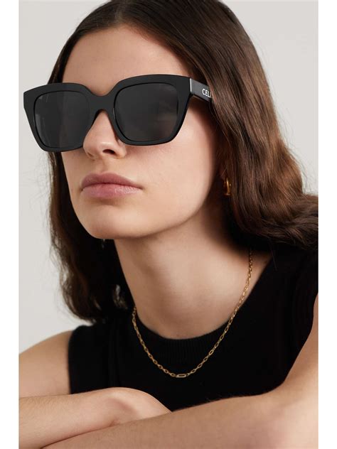 celine deep square sunglasses|celine oversized square sunglasses.